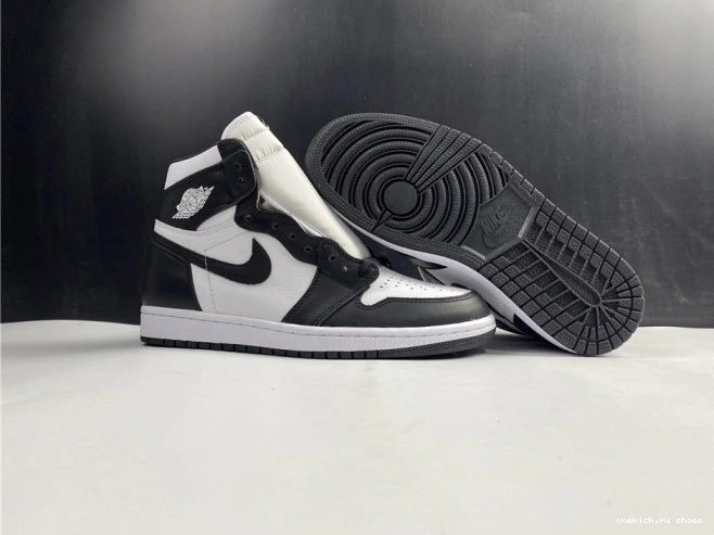 Rep Air 1 White Black 555088-010 (2014) Retro Jordan 0729